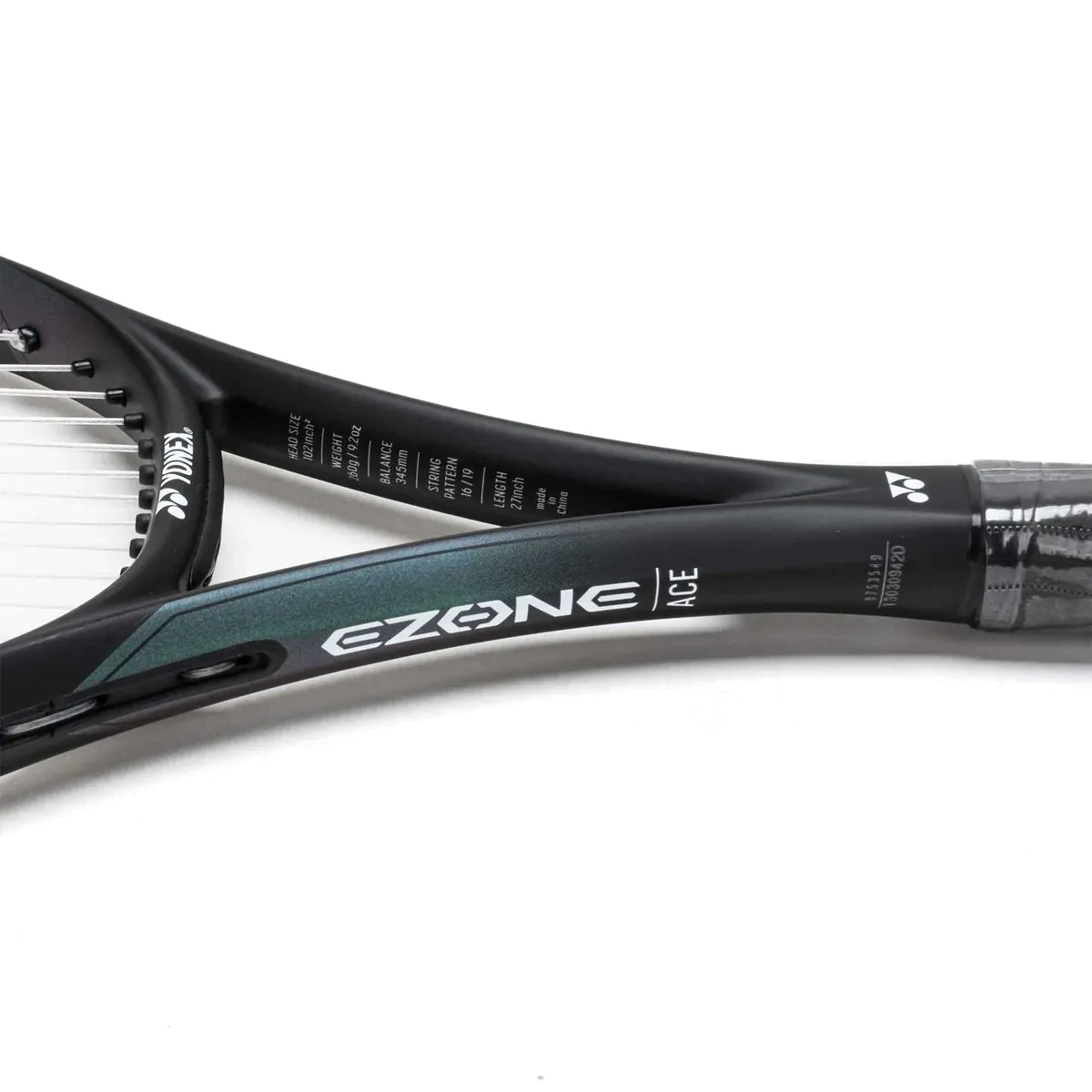 YONEX EZONE ACE TENNIS RACQUET (AQUA/NIGHT/BLACK, STRUNG)