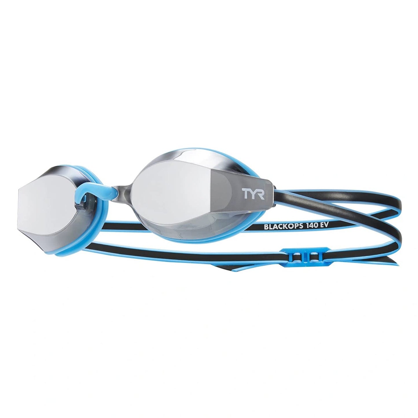 TYR BLACK OPS 140 EV RACING JUNIOR GOGGLES | BLUE/BLACK