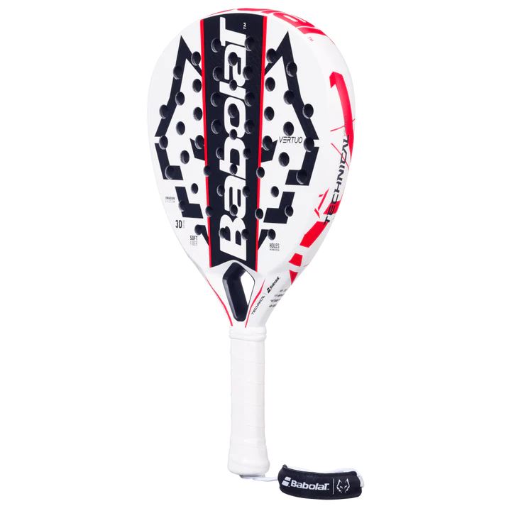 Babolat TECHNICAL VERTUO JUAN LEBRON 2.5 Paddle Racquet Black/White.