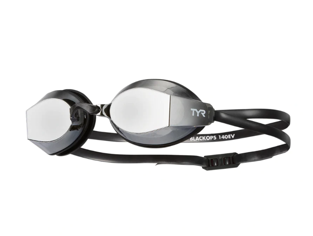 TYR BLACK OPS 140 EV RACING MIRRORED GOGGLES | Smoke Black