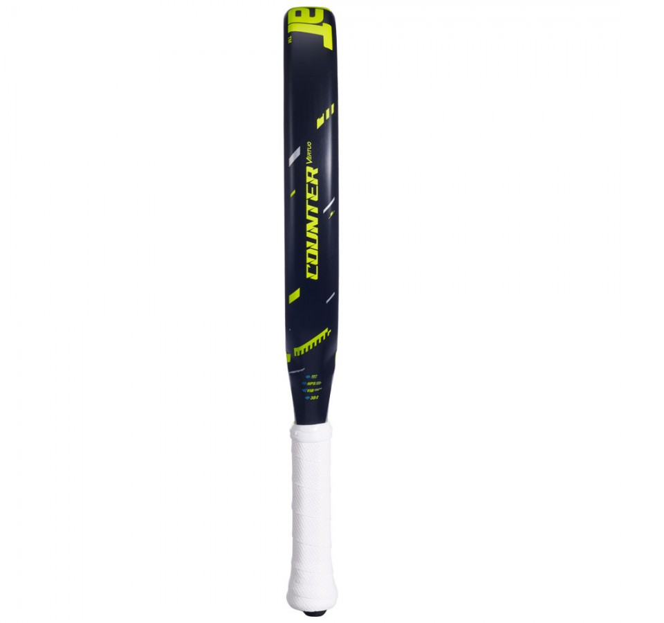 Side profile of Babolat Counter Vertuo 2025 showing lightweight carbon frame and medium balance