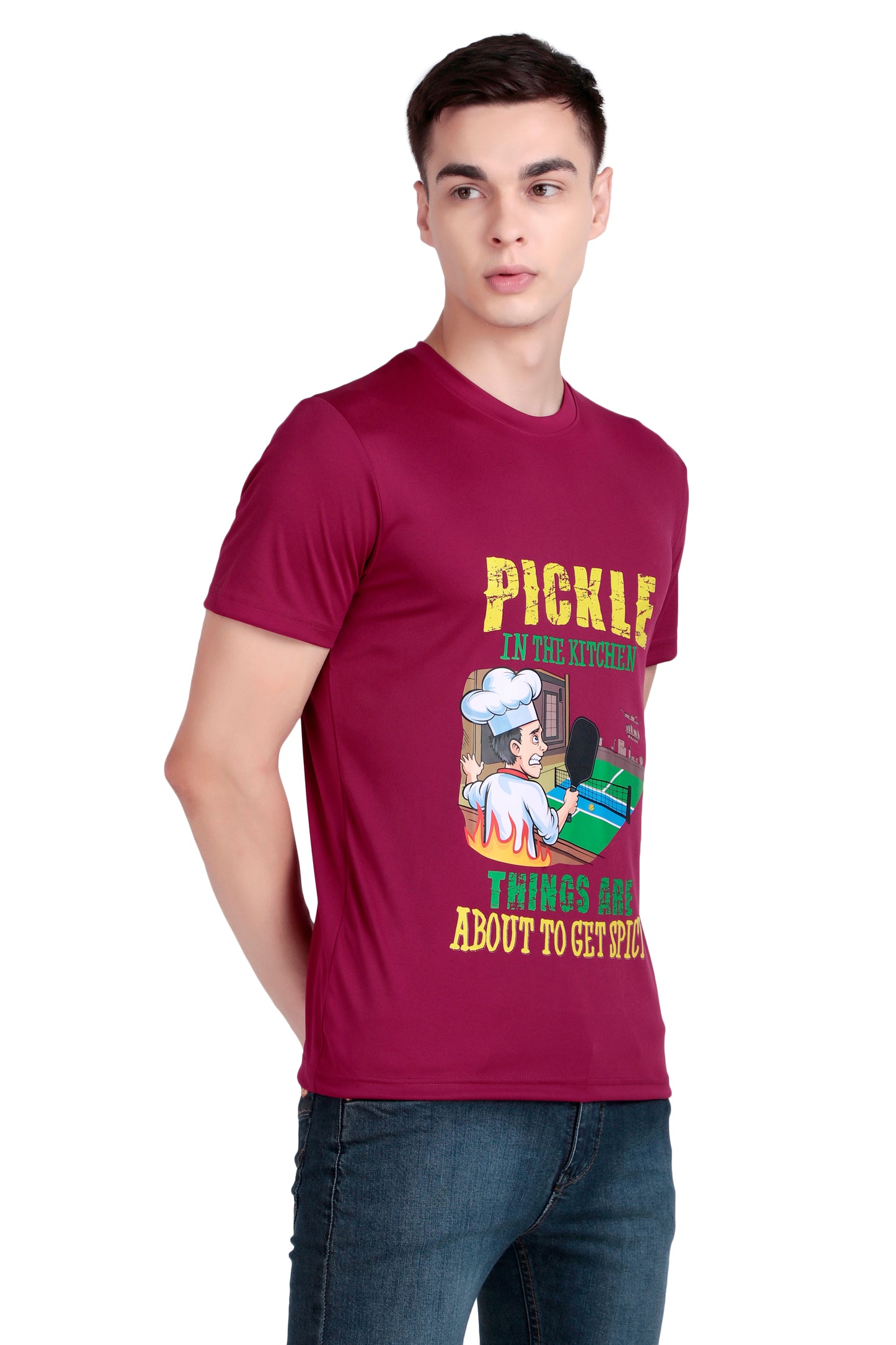 Altacore "Pickle in the Kitchen" Pickleball T Shirt (Mauve)