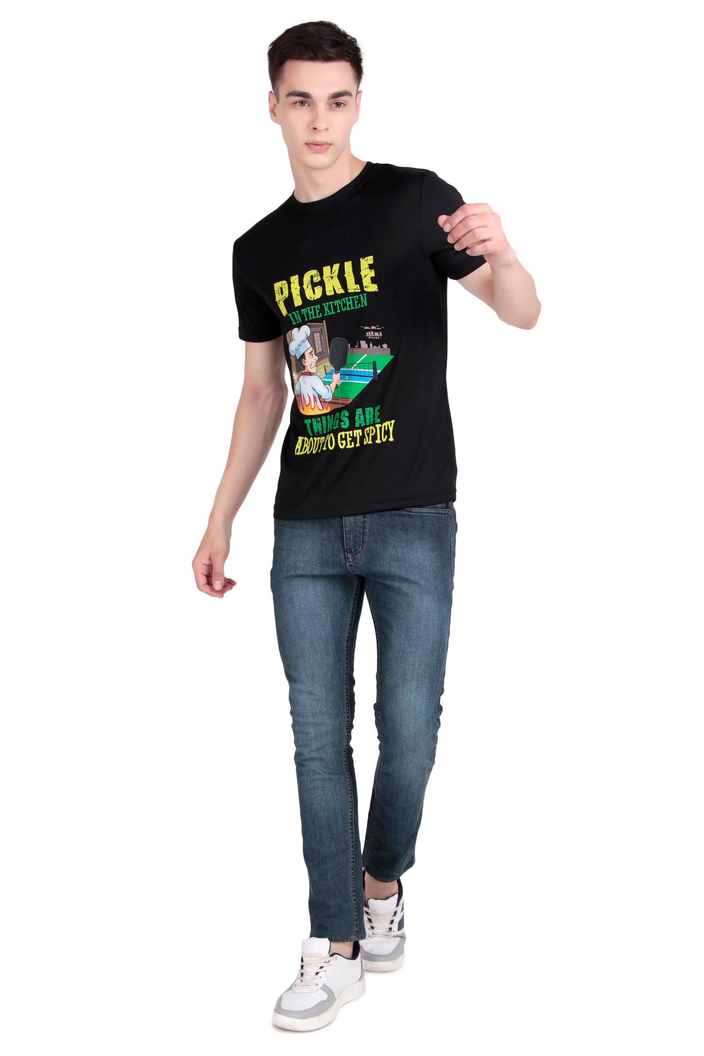 Altacore "Pickle in The Kitchen" Pickleball T-Shirt (Black)