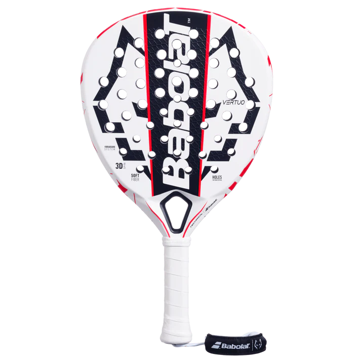 Babolat TECHNICAL VERTUO JUAN LEBRON 2.5 Paddle Racquet Black/White.