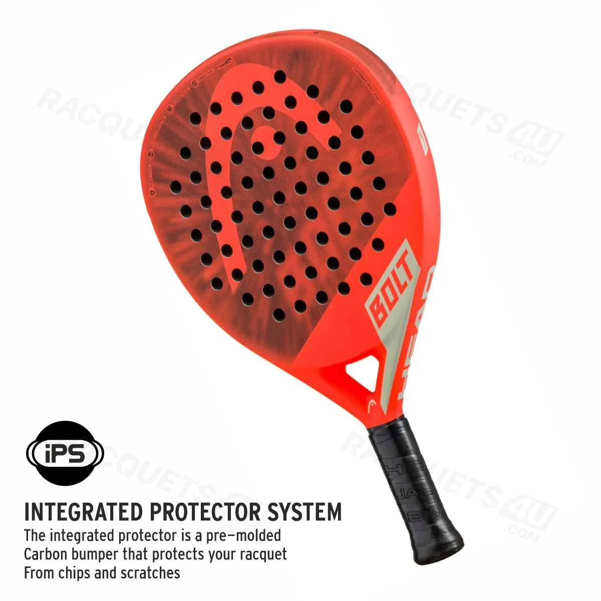 HEAD BOLT 2023 PADEL RACQUET (RED)