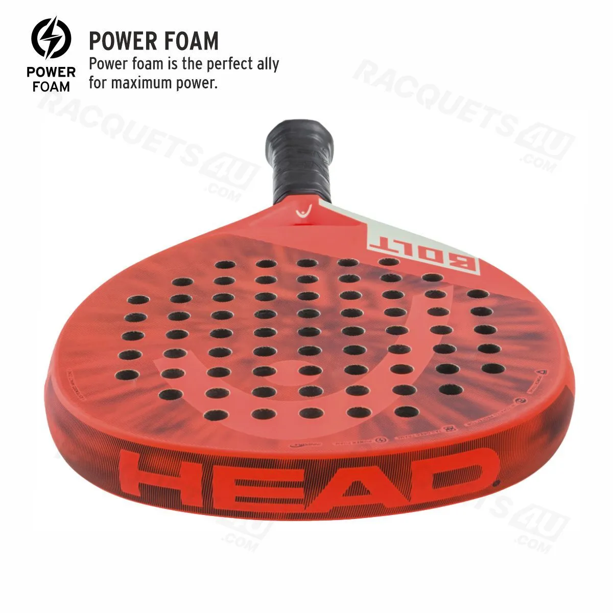 HEAD BOLT 2023 PADEL RACQUET (RED)