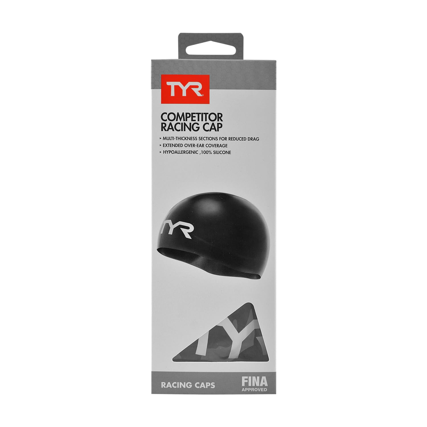 TYR Adult Silicone Competitor Racing Swim Cap