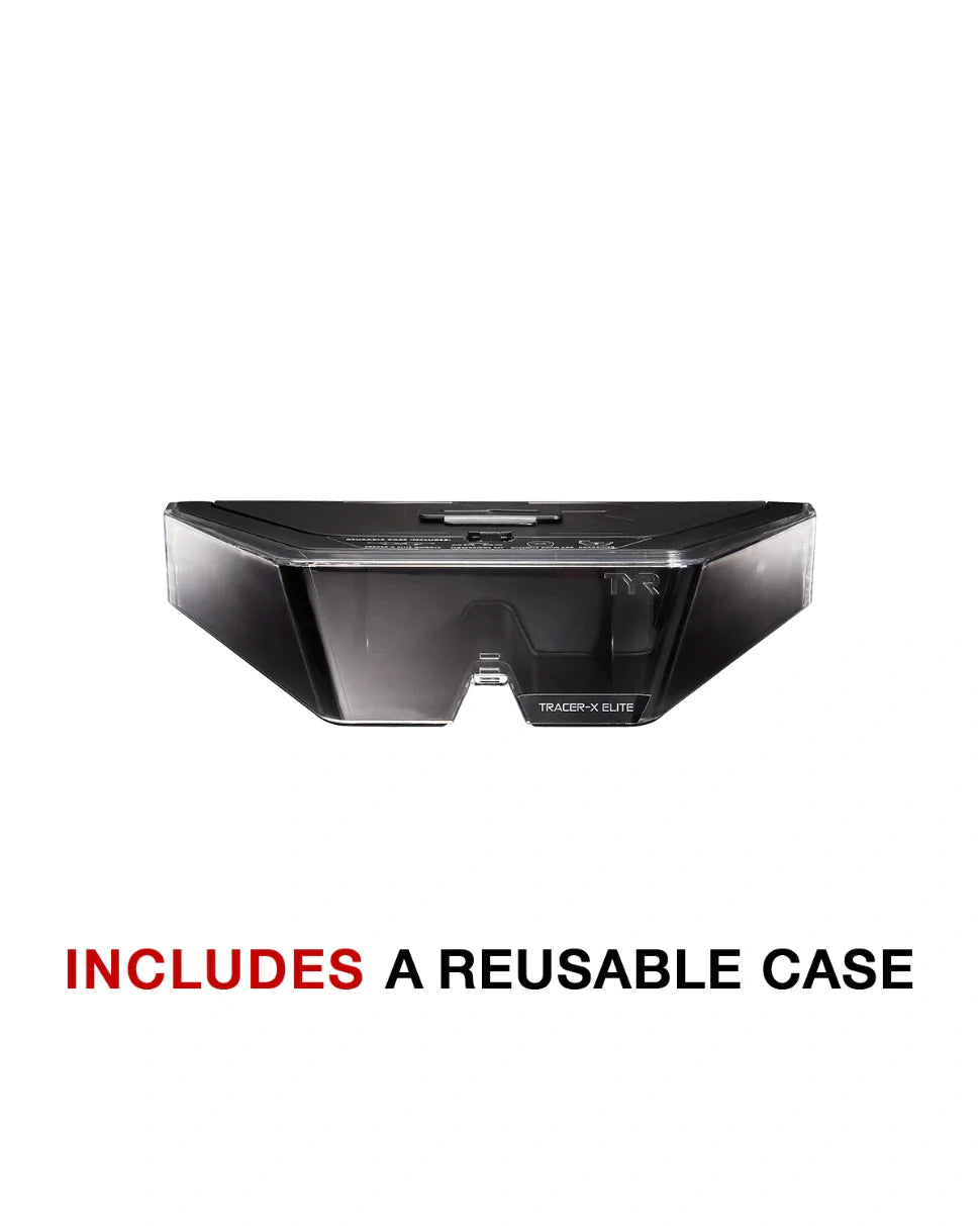 TYR Tracer-X Elite Mirrored Racing Goggles | GOLD ORANGE - Competitive Swimming Goggles