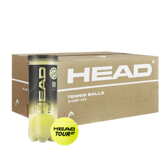 HEAD Tour XT Tennis Balls - Carton (24 Cans)