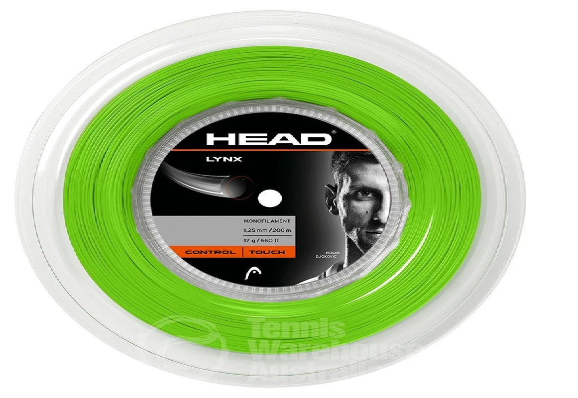 HEAD Lynx Tennis String Reel (17g)– Green