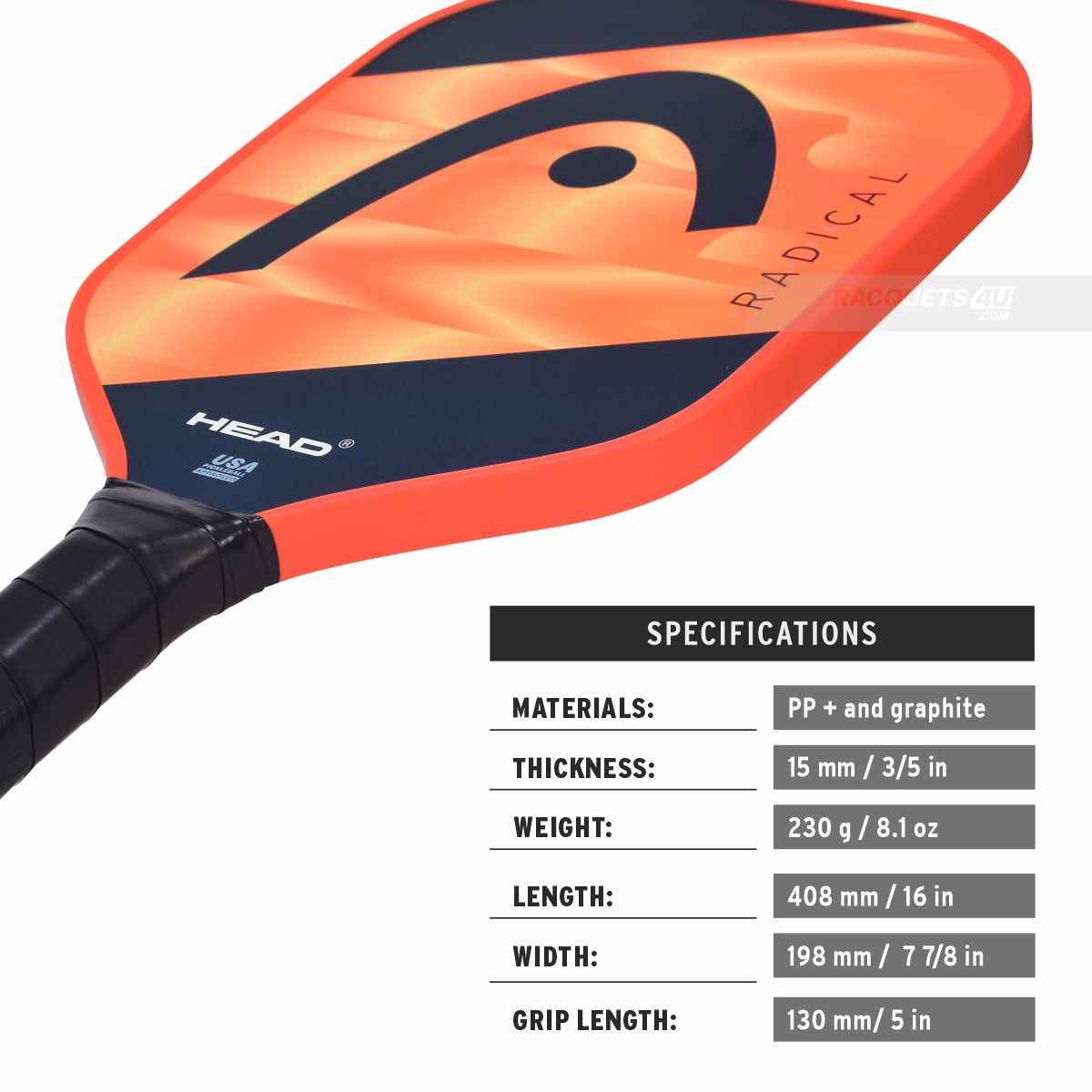 Head Radical Elite 2024 Pickleball Paddle