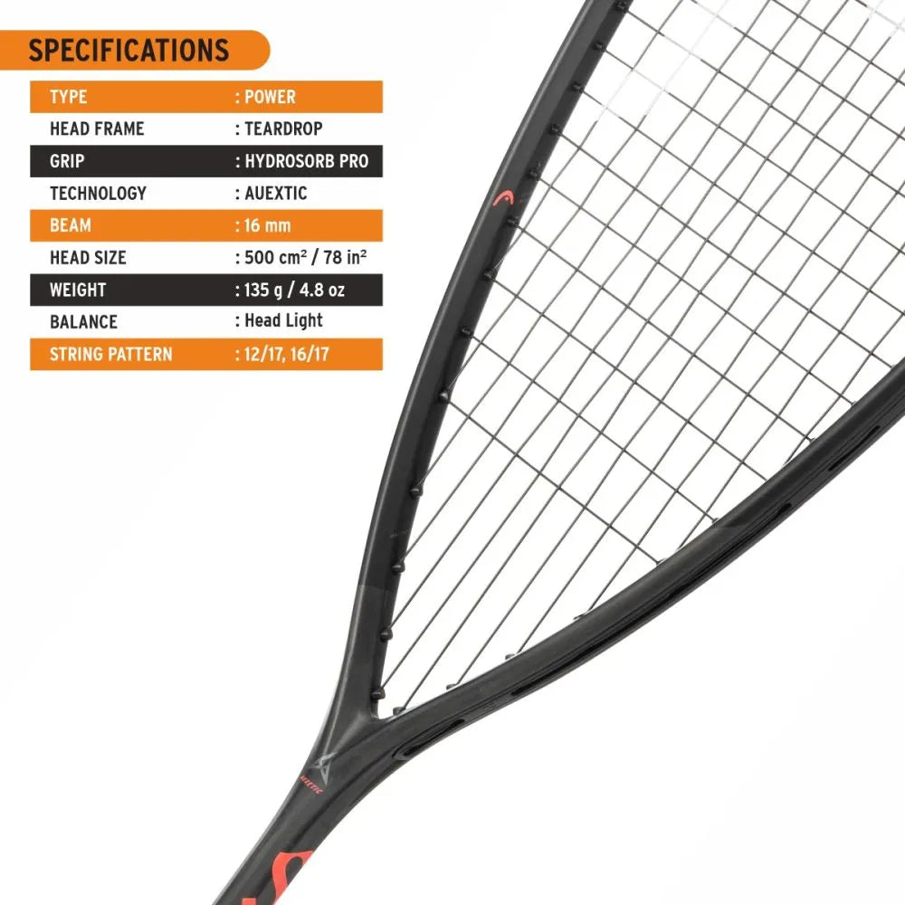 HEAD SPEED 135 SB 2023 SQUASH RACQUET