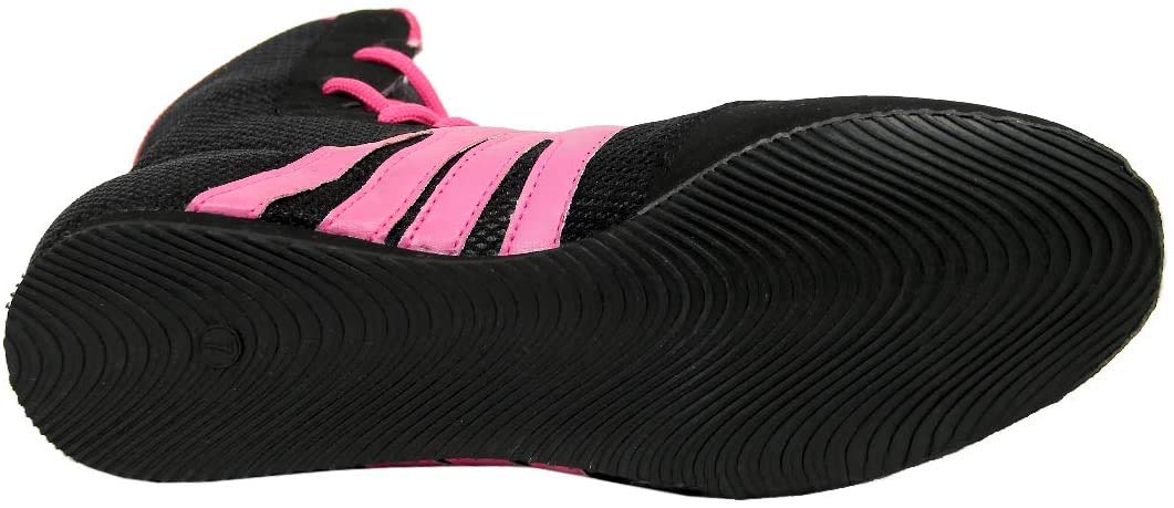 RXN BX-12 Black/Pink Boxing Shoe