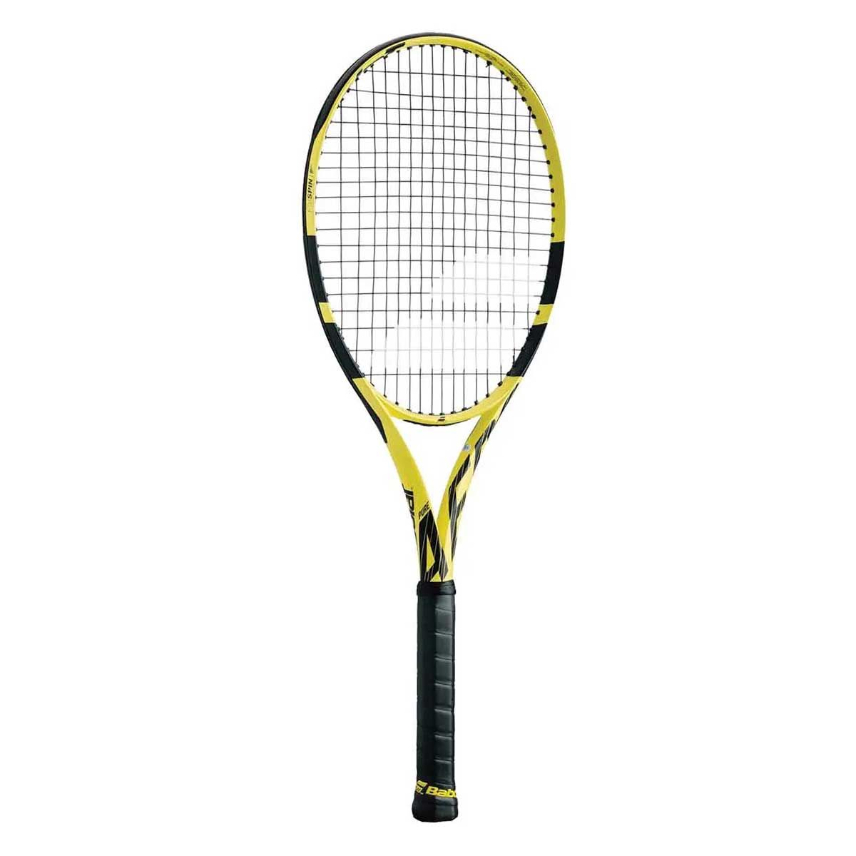 BABOLAT PURE AERO PLUS TENNIS RACQUET YELLOW BLACK UNSTRUNG