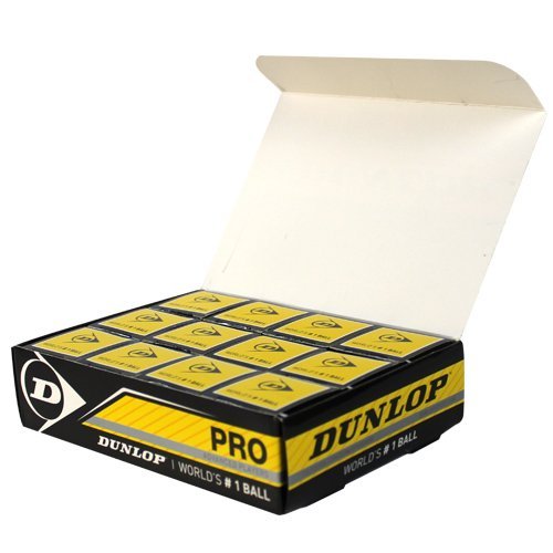 Dunlop PRO Double Dot Squash Ball Box (12Pcs.)
