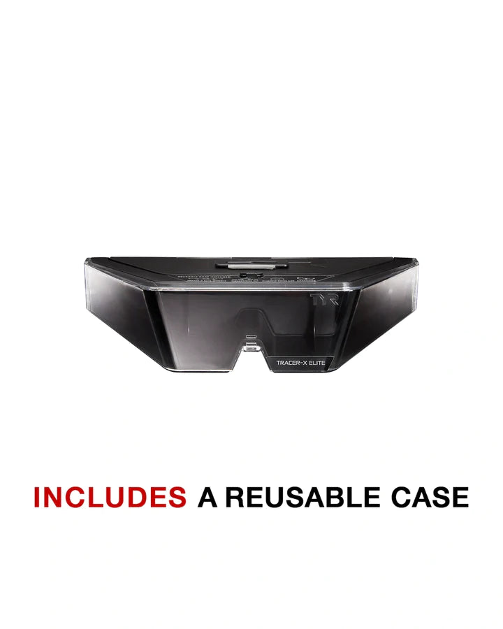 TYR Tracer-X Elite Mirrored Racing Goggles | Silver Black