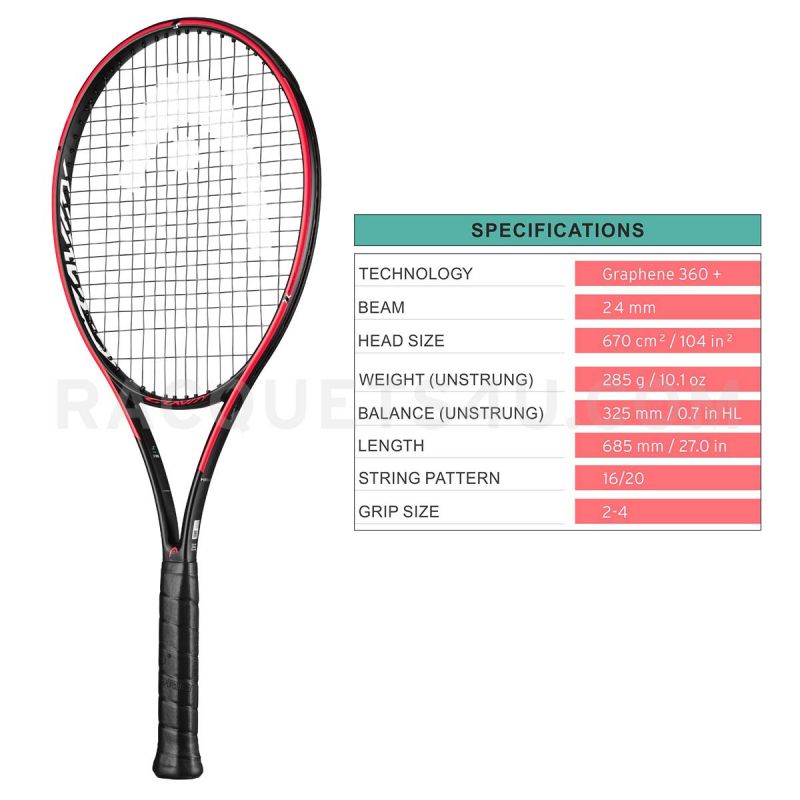 HEAD Graphene 360+ GRAVITY S Tennis Racquet (Unstrung)