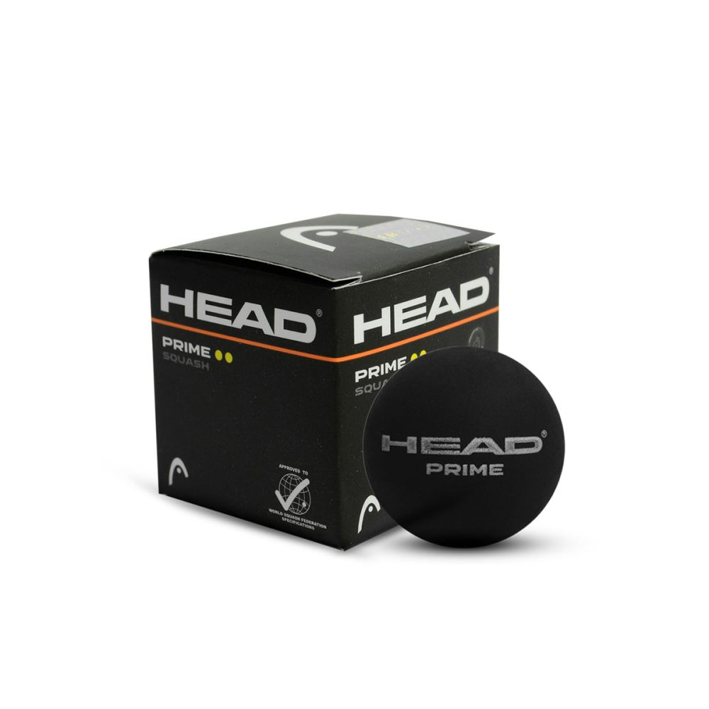 HEAD PRIME DOUBLE DOT SQUASH BALL (3 PCS)