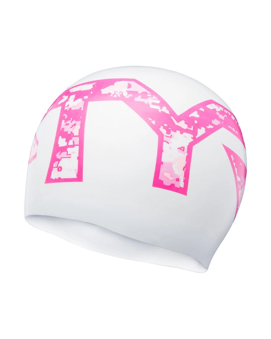 TYR ADULT SILICONE SWIM CAP - PINK