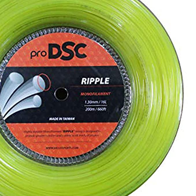 DSC Ripple Tennis String Reel (Gauge 16L )