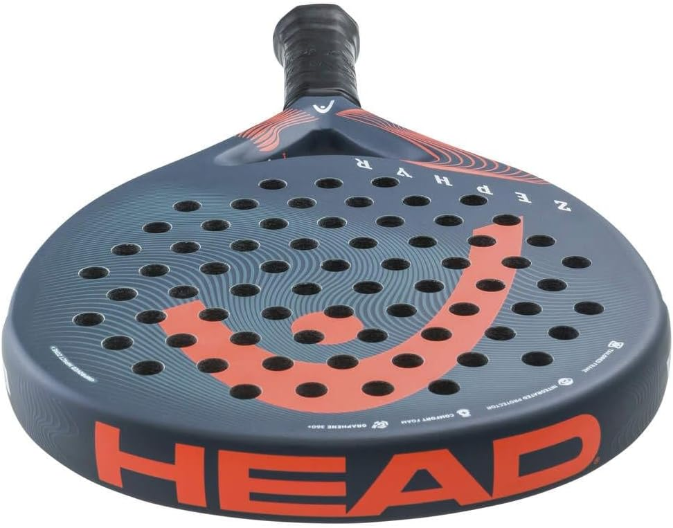 HEAD ZEPHYR 2023 PADEL RACQUET (BK-PI)