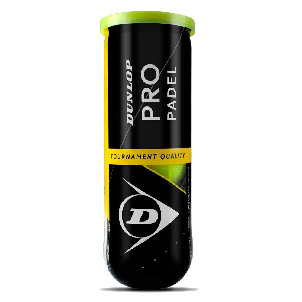 Dunlop Pro Padel Ball – Single Can (3 Pressurised Balls)