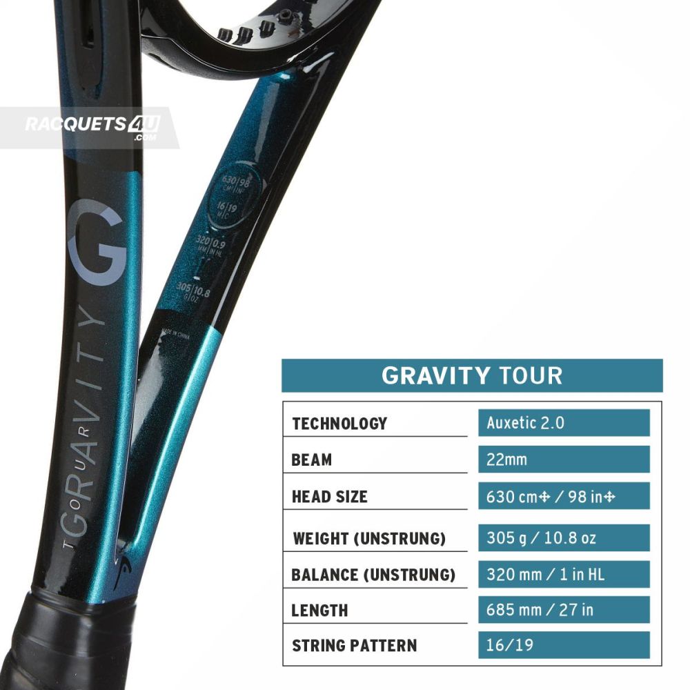 HEAD Gravity Tour 2025 Tennis Racquet