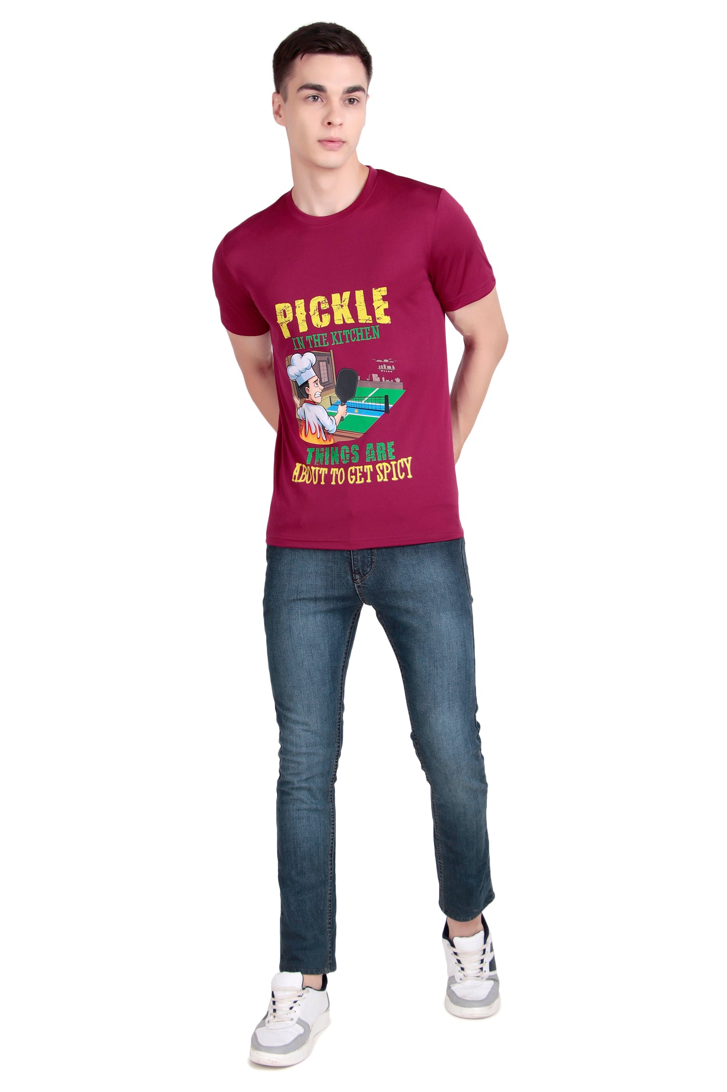 Altacore "Pickle in the Kitchen" Pickleball T Shirt (Mauve)
