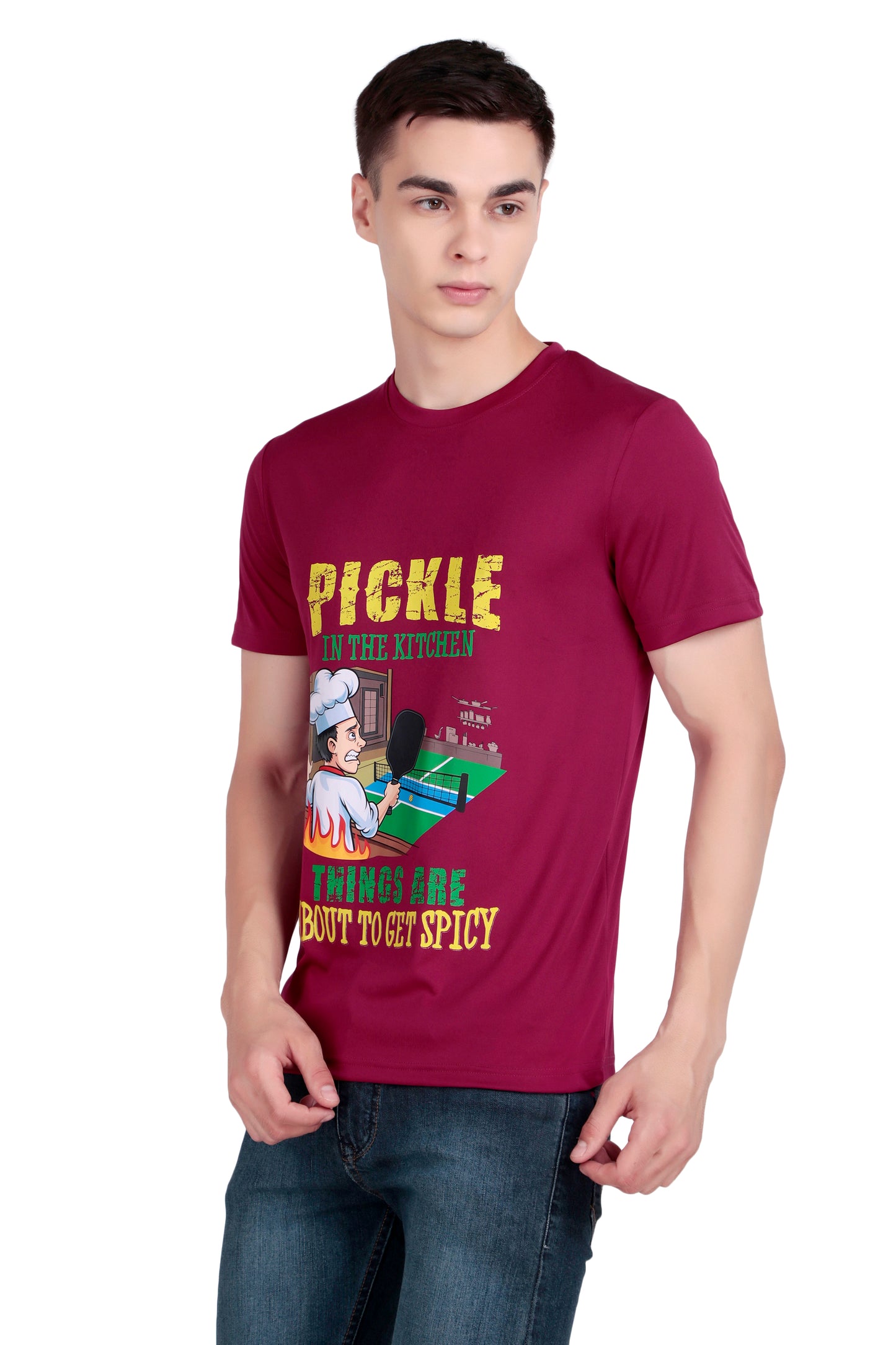 Altacore "Pickle in the Kitchen" Pickleball T Shirt (Mauve)