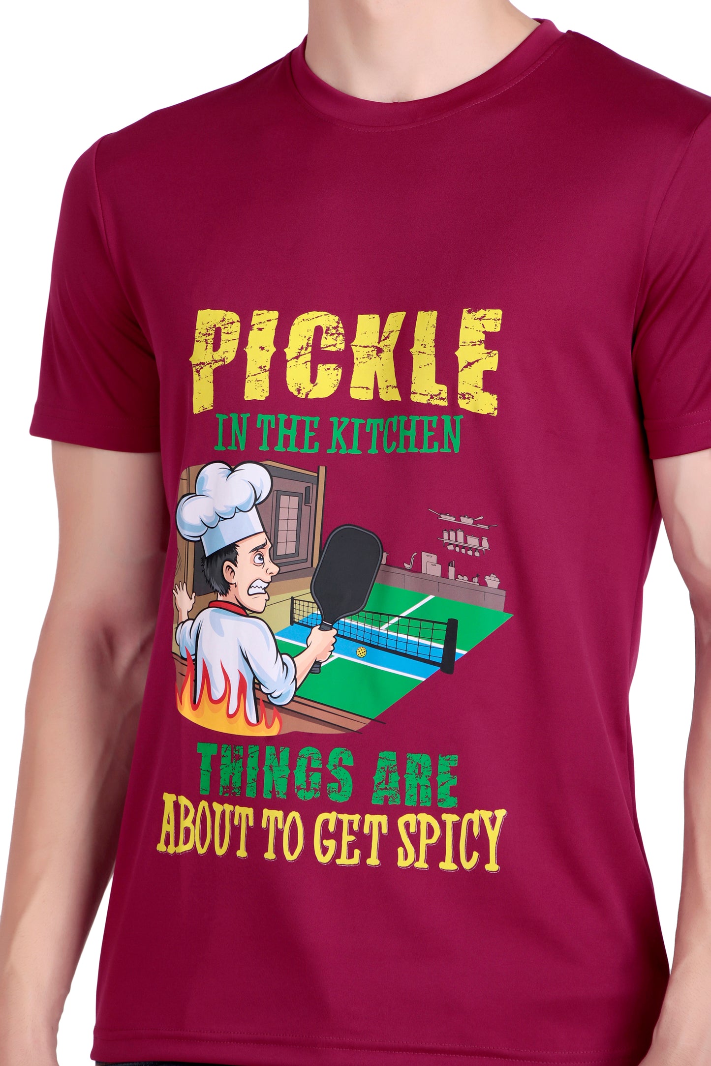 Altacore "Pickle in the Kitchen" Pickleball T Shirt (Mauve)