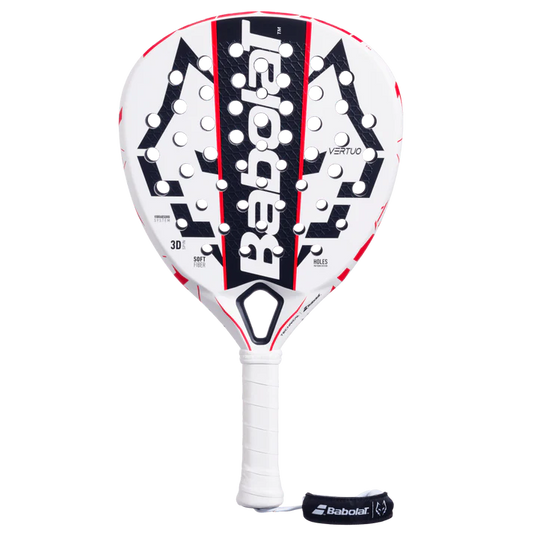 Babolat TECHNICAL VERTUO JUAN LEBRON 2.5 Paddle Racquet Black/White.