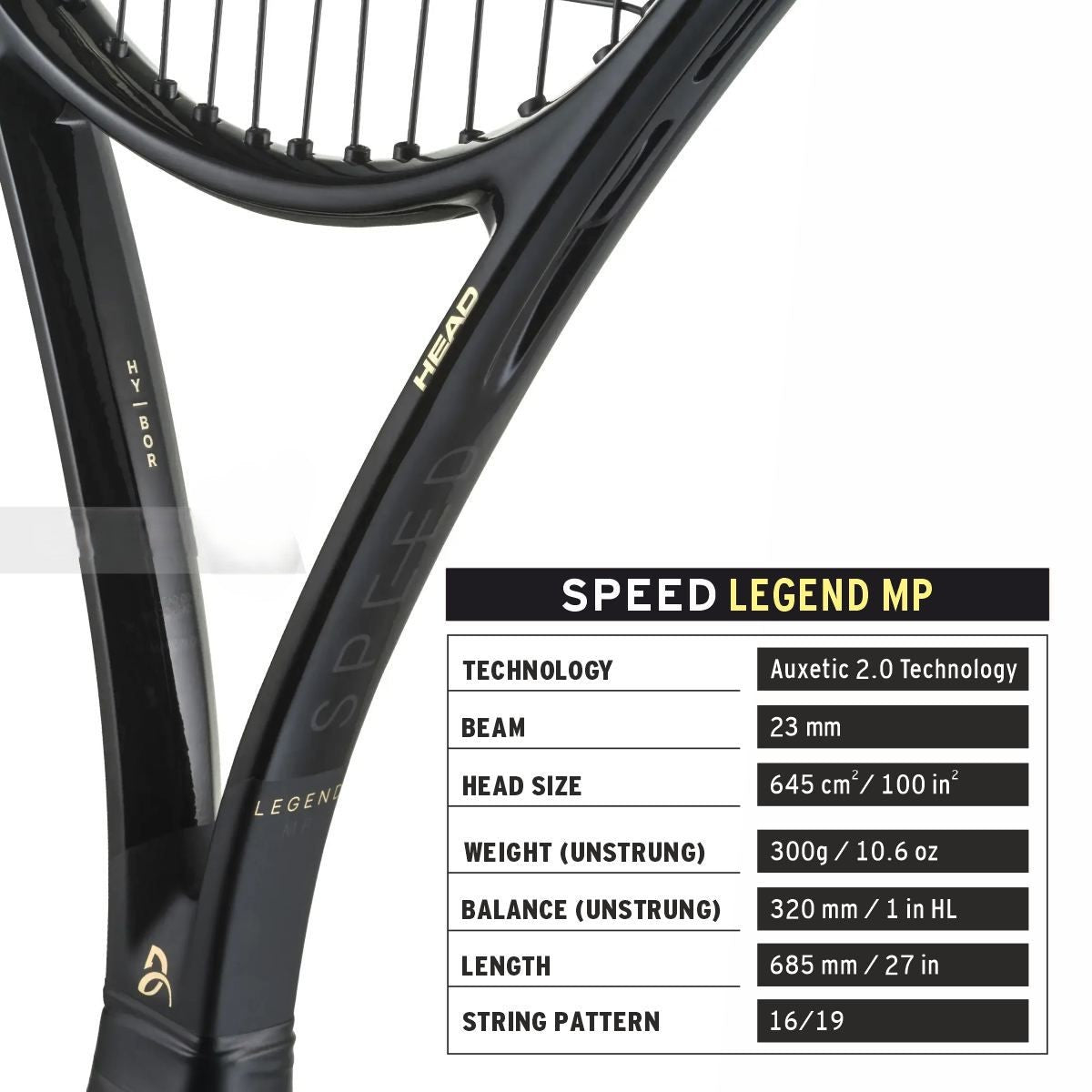 HEAD Speed MP Legend 2025 Tennis Racquet (Unstrung)