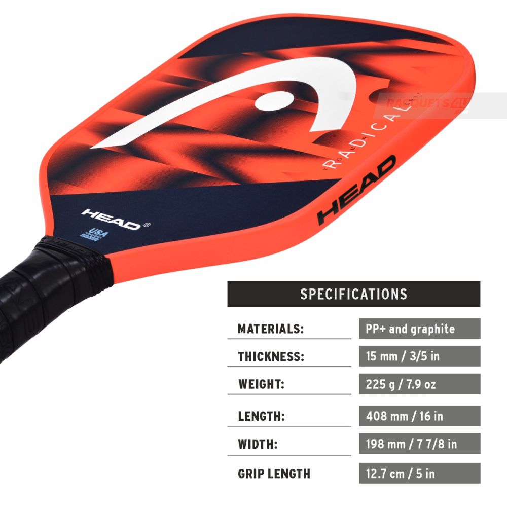 HEAD Radical Tour Grit 2024 Pickleball Paddle – VikangSports