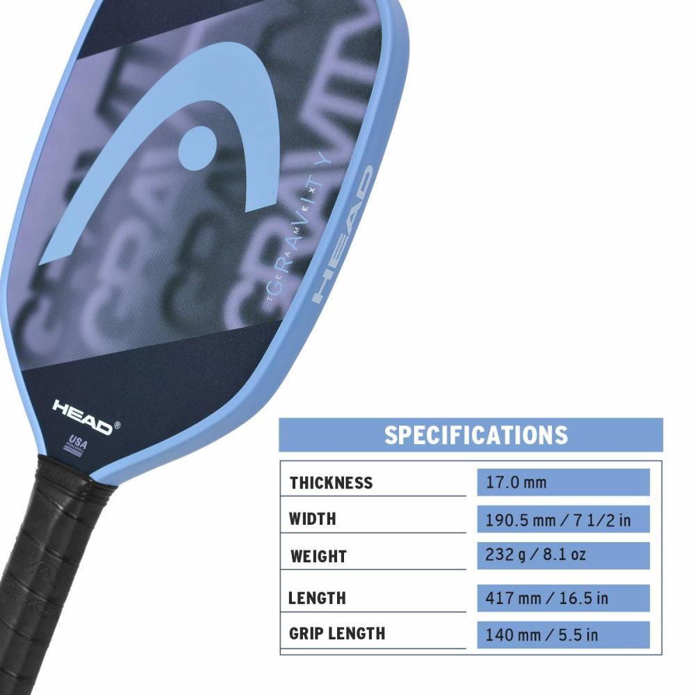 HEAD Gravity Team EX 2025 Pickleball Paddle