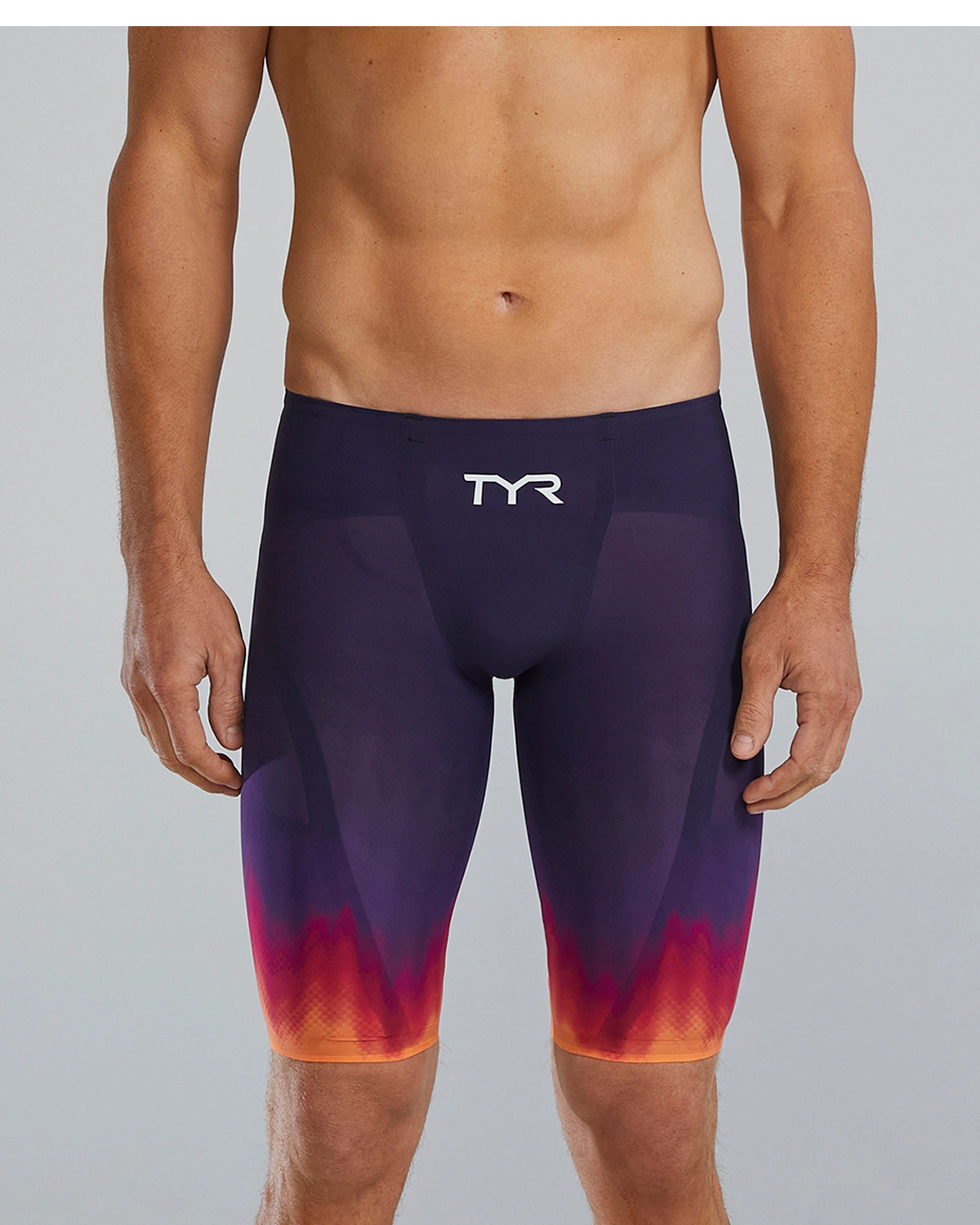 TYR VENZO INFLUX Men's Racing Swimsuit- NAVY Multi