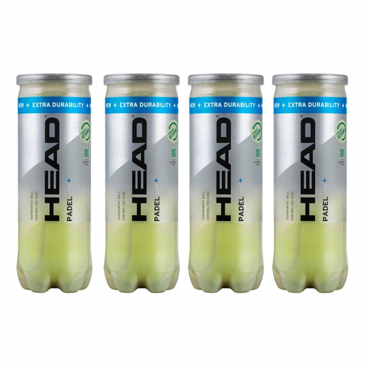 HEAD Padel Pro+ Ball Dozen (12 Pressurised Balls)