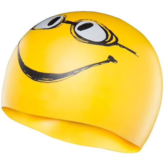 TYR Smiley Swimming Cap