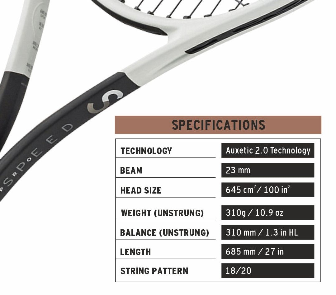 Speed Racket Unstrung HEAD SPEED PRO 2024 TENNIS RACQUET (UNSTRUNG) – VikangSports